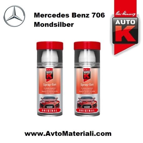 Спрей Auto-K готов цвят Mercedes Benz 706