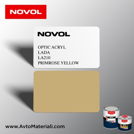 Акрилна боя Novol 210 Primrose Yellow (жълта иглика)