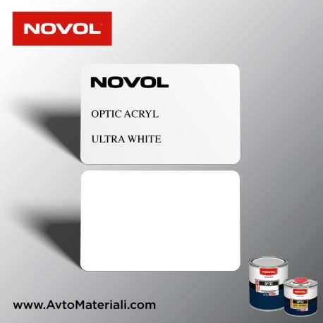 Акрилна боя Novol Ultra White (бял)