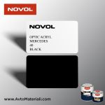 Акрилна боя Novol Mercedes 40 Black (черeн)