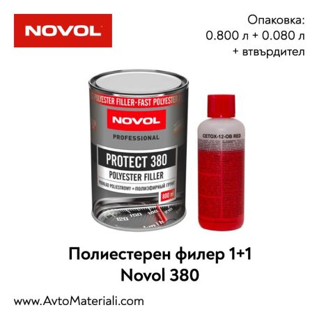 Полиестерен Филер 1+1 Novol 380 