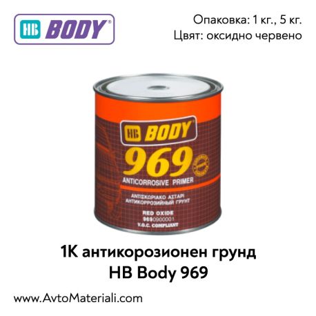 1К антикорозионен грунд HB Body 969