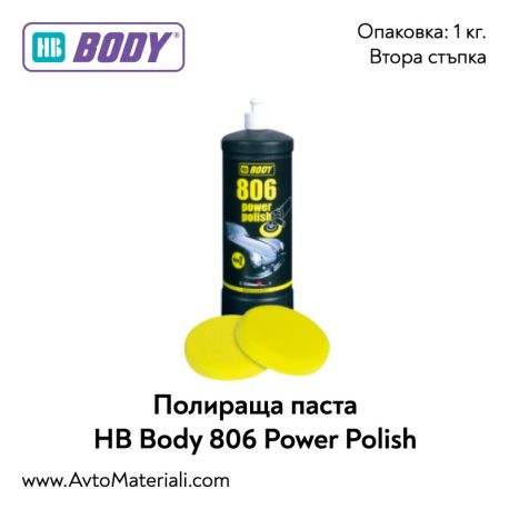 Полираща паста HB Body 806 Power Polish