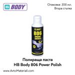 Полираща паста HB Body 806 Power Polish (малка)