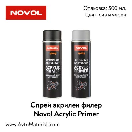 Спрей акрилен грунд Novol Acrylic Primer