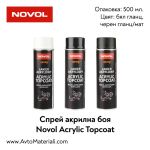 Спрей акрилна боя Novol Acrylic Topcoat