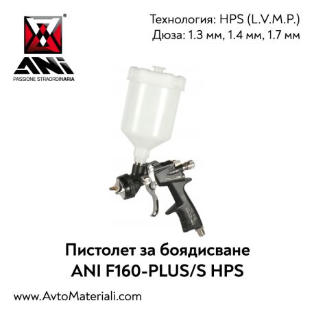 Пистолет за боядисване ANI F160-Plus/S HPS
