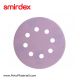 Smirdex керамична VELCRO - Ф125 / 8 отв.