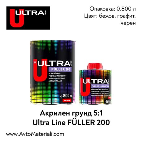 Акрилен грунд 5:1 ULTRA LINE FÜLLER 200