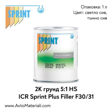 2К HS пълнещ грунд 5:1 ICR Sprint F30/31/32/33