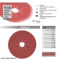 Smirdex Фибер диск - Ф 180 мм (код 930)