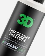3D GLW Series Headlight Restore - Възстановител паста за Фарове - Image 4